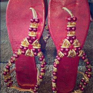 Sandals (beads)